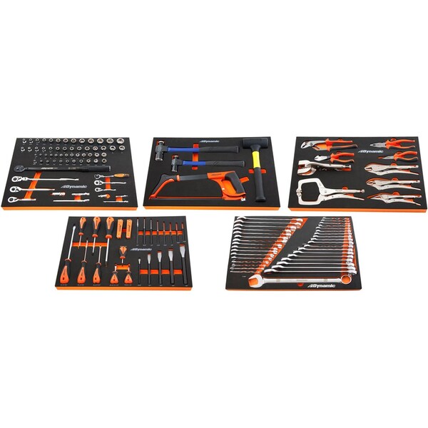 Tools 125 Piece Auto Mechanic Set Bundle, Tools Only
